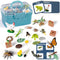 Life Cycle Learning Toys for Kids - Life Science Education Kits with 25 Pieces Animal Figurines: Butterfly, Frog,