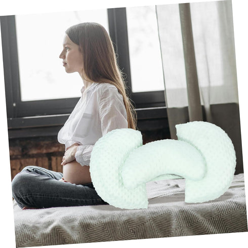 Cabilock Ergonomic Pregnancy Pillow Cooling Waist Support Maternity Pillow for Sleeping Lumbar Cushion Back