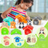 Toddler Toys for 1 2 3 Year Old, 20 Pcs Dog Toys for Kids, Montessori Educational Counting and Matching Toys
