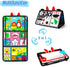 Tummy Time/Baby Mirror Toys, Black and White High Contrast Tabletop Mount Toys for Newborn Brain Development