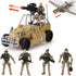 26 PCS Army Men Helicopter Carrier Toys, Military Soldier Action Figures, Jumbo Transport Aircraft with Lights & Sound