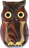 Hand Carved in Vietnam Wooden Puzzle Box- Intarsia Wood Art - Owl