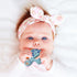 Set 0-6-12-18 Dinosaur Infant Toys Crinkle Books Touch and Feel with Dino Teether and Paci Clip Babies Months