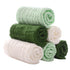 Pack 6-12x12 inches MUKIN Baby Washcloths - Soft Face Cloths for Newborn, Absorbent Bath Face Towels, Baby Wipes, Burp