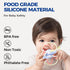 0-6, 6-12 10 Evoceler Baby Toy, Montessori Sensory Teether Toy for Months, Rotatable Textures Soft Silicone Teething