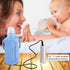 GLOGLOW Portable Milk Warmer, Crystal Velvet Baby Bottle Heater for Infant Feeding, USB Powered with Quick Heating