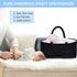ABenkle Baby Diaper Caddy, Nursery Storage Bin and Car Organizer for Diapers Wipes, Cotton Rope Basket Changing Table Caddy by ABenkle