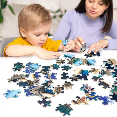 Zodiac Horoscope Puzzles for Adults - 1000 Pieces Challenging Jigsaw Puzzle for Game Nights, Finished Size 26.7"