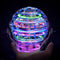 Flying Ball Orb Toys - Hover Soaring Flying Toy Globe Shape Magic Boomerang Spinner Mini Drone for Kids Adults (Blue)