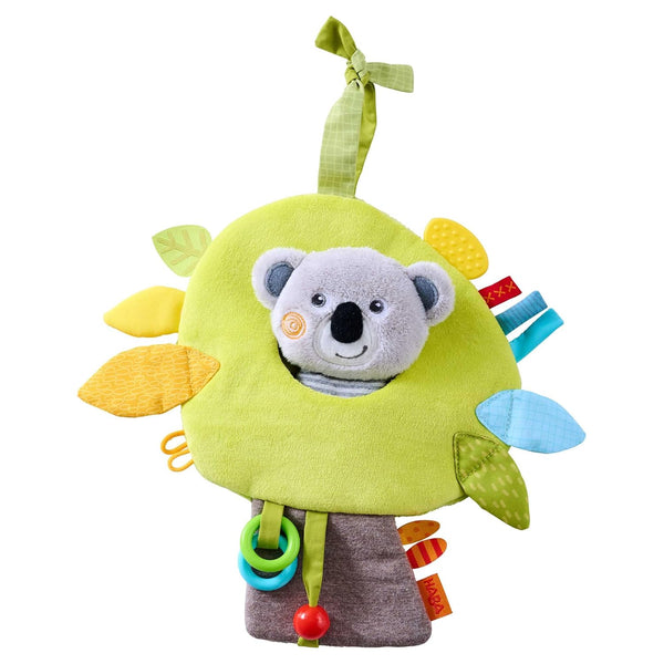 HABA Koala Hanging Toy for Babies, Stroller and Car Seat Toy -