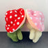 XSHYE 10" Frog Plush Cute Frog Mushroom Hat Stuffed Animals Kawaii Plush Toys Throw Pillow Home Room Decor Aesthetic