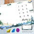 Forest Milestone Blanket Mountain Tree Baby Blanket Newborn Gift Memento Soft Swaddle Portable Crawl Pad 48x40inch by FHZON