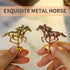 11 2 2 HOROW Horse Racing Game - Wooden Horse Race Board Game with Luxury Metal Horses Dice and Cardsfor Kentucky Derby