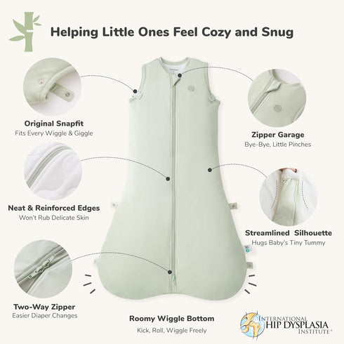 Momcozy 1224 1.5 Sleep Sack for Toddler Months, TOG Baby Wearable Blanket with Supportive Plush Filling, Two-Way Zipper