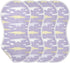 decor gift 4 Pack 22x11in Cotton Muslin Burp Cloths Good Absorbent? Ghothic Crocodiles Pastel Purple Feed Cloth