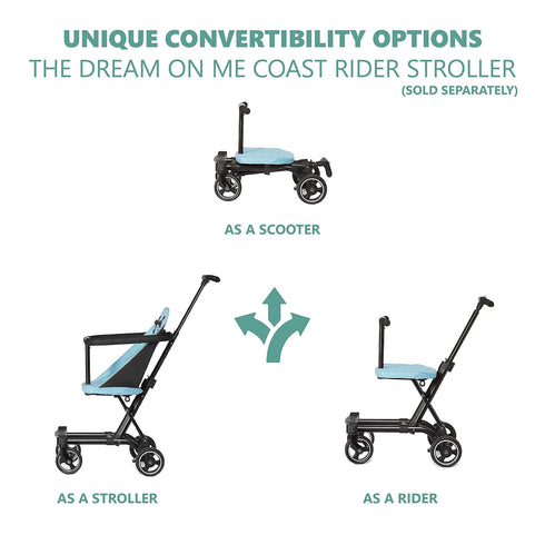 Dream On Me Coast Rider Stroller Attachment