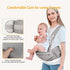 bebless 7-45 lbs Baby Hip Carrier - Hip Carrier for Baby with Baby Safety Strap - Toddler Carrier - Ergonomic Infant