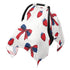 Mazeann 4th July Strawberry Bows Car Seat Cover Baby Breathable Soft Infant Carseat