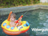 Swimming Summer 3-5 4-8 Pool Floats Kids with Water Gun, Pirate Ship Float for Toddler, Blow Up Pool Toys, Fun Pool