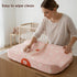 Tiny Marvels Baby Changing Pad with Cover, Waterproof Diaper Changing Pad with Non-Slip Base, Soft Contoured Changing