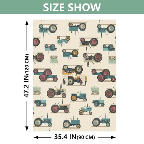 Mazeann Farm Tractor Vintage Car Seat Cover Baby Breathable Soft Infant Carseat Covers Canopies Babies Carrier Covers