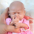 7 inch Vollence Mini Preemie Full Body Silicone Baby Girl Doll Lifelike Tiny Small Reborn Babies Dolls Surprice