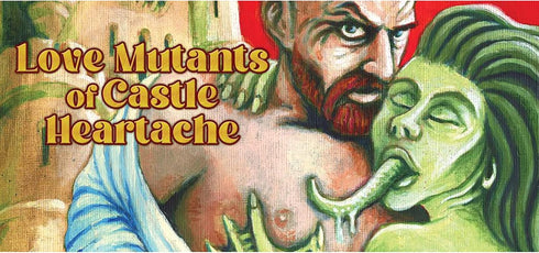 Dungeon Crawl Classics DCC RPG 2023 Valentine's Day Module: Love Mutants of Castle Heartache - Softcover RPG Book for