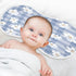 YETTASBIN Flower Plaid Muslin Baby Burp Cloth, Super Soft Absorbent Cotton Burp Rag Baby Bibs Feeding Cloth for Newborn