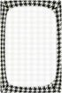 J JOYSAY 39 27 Classic Houndstooth Fitted Crib Sheet for Boys Girls Baby Crib Sheet Crib Mattress Sheet Crib Bedding, x