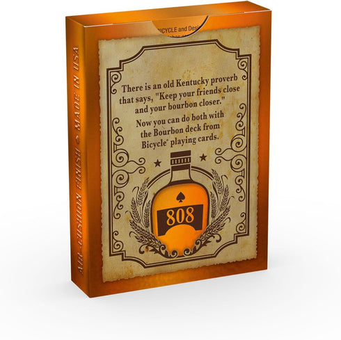 Bicycle Bourbon Playing Cards, Brown