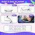Toddler Airplane Bed, Airplane Seat Extender for Kids, Toddler Airplane Travel Essentials, Portable Toddler Travel