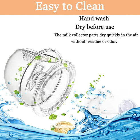 Srliya 240ml, Wearable Breast Pump Cup, Hands complimentary Design, Integrated Milk Collector, Ideal for Postpartum