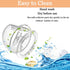 Srliya 240ml, Wearable Breast Pump Cup, Hands complimentary Design, Integrated Milk Collector, Ideal for Postpartum