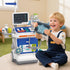 Fegalop Set Set 3 Doctor Kit for Kids Pretend Medical Station for Boys & Girls Mobile Cart with Kids Play for Ages