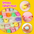 200 4-8 8-12 Pcs Mochi Squishy Toys, Kawaii Squishies Bulk Party Favors for Kids Boys Girls Toddlers Teens, Gifts