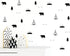 Woodland Wall Decal, Bears, Arrows, Teepees, Trees, and Mountains Decor, Matte Vinyl Stickers for Nursery