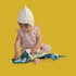 Songbird Soft Activity Pat Mat for Infants with Teether, Crinkle Paper & Baby-Safe Mirror