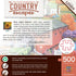 Country Escapes - Hill Village Covered Bridge 500 Piece Puzzle