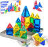 NEOROD Mini Magnetic Tiles Travel Set Portable STEM Building Blocks for Quiet