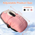 Winter Baby Car Seat Cover, Infant Carrier Cover Cold Weather, Windproof Newborn Warm Carseat for Unisex BabiesPink