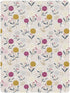 miaozhen 1 Pack 52x28 Cotton Baby Crib Sheets for Boys Girls Ultra Soft Snowfall Berry Cream and Gold Crib Mattress