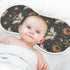 GOODOLD Set 1 Pack Magical Moth Moon Muslin Baby Burp Cloths - Super Absorbent and Soft Burping Rags - Cotton Burp