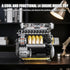 L4 Sets 4-Cylinder 14+ (853 Engine Building for Adults, MOC Inline Mini Car Motor Model Kit that Runs, DIY STEM Toy