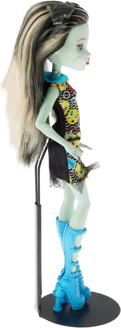 Plymor DSP-5125B Black Adjustable Doll Stand, Fits 10-12 inch Slim Waist Dolls, Pack of 6