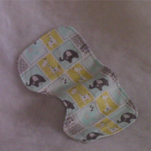 Set Soft Flannel Elephant Blanket with Matching Hat, Mitts, and Burp Cloth Perfect for All Genders