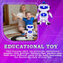 Toysery Walking Robot Toys for Kids, 360° Spinning Dancing Robot with LED Lights and Music, Interactive Electronic Toy