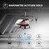DE52 Shell,2.4GHz Mode,2 24 DEERC Remote Control Helicopter,Altitude Hold RC Helicopters with Storage Case Extra