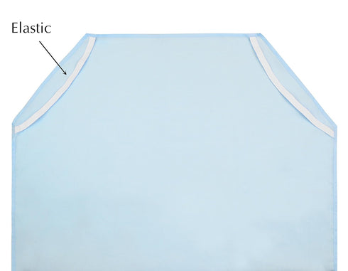 American Baby Company Microfiber Toddler Size Daycare/Pre-School Cot Sheet, Blue, 23" x 40" for Boys and Girls