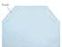 American Baby Company 100% Natural Cotton Percale Cot Sheet - Daycare Standard Size 23" x 51", Soft & Breathable (Blue)