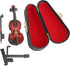World Smalles Violin,Four Seasons Tiny Violin for Complainers,Miniature Model With Stand Case,Dollhouse
